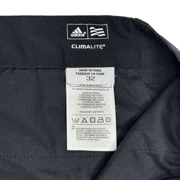 Adidas black climalite golf shorts size 32 - Picture 3 of 13